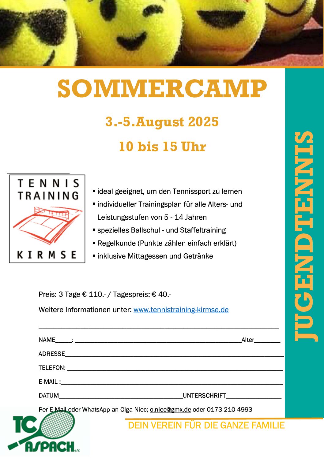 camp 2025 Flyer